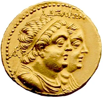 Darstellung: Ptolemaios II. Philadelphos