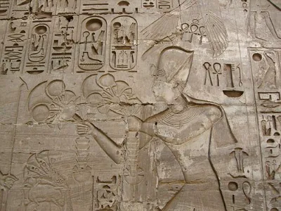 Darstellung: Ramses IV.